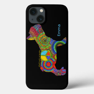 Coque iphone d'art de bruit d'amour et "de