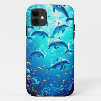 Coque iphone dauphin