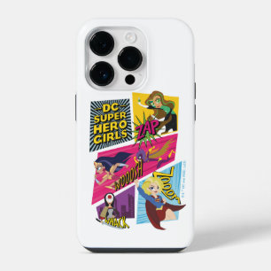 Coque Pour iPhone 14 Plus DC Super Hero Girls Panneaux d'action