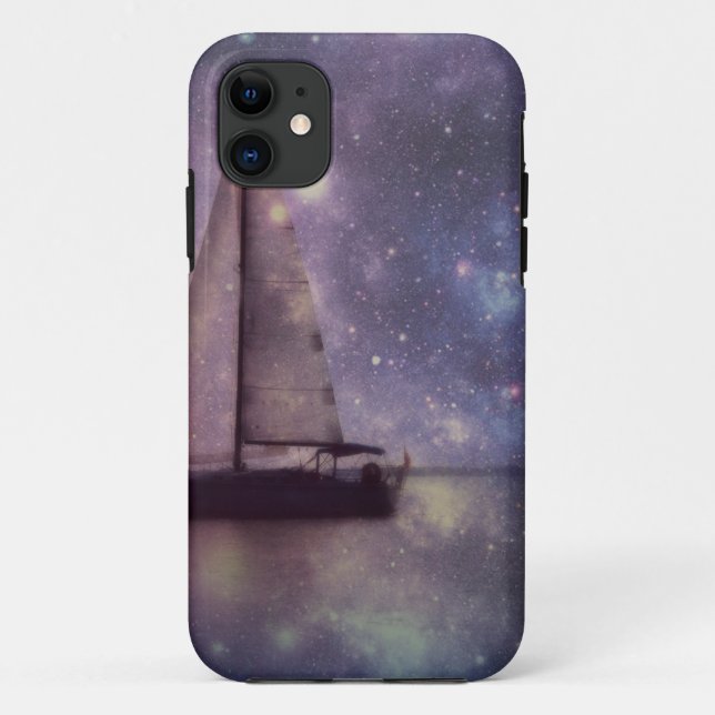 Coque iphone de bateau à voile (Dos)