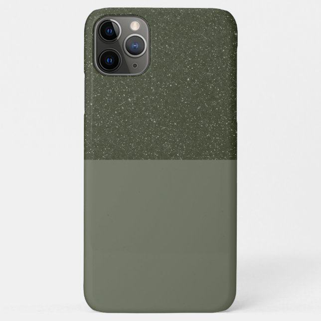 Coque iphone de bruit écologique Moss personnalisa (Dos)