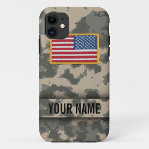 Coque iphone de camouflage de style d'armée de