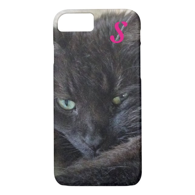 Coque iphone de chat personnalisé (Dos)