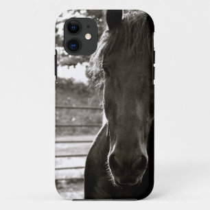 Coque iphone de cheval de Fresian