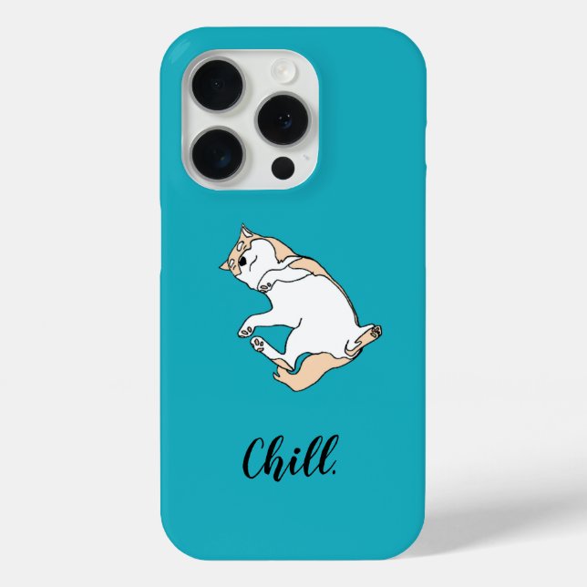 Coque iphone de chien froid (Verso)