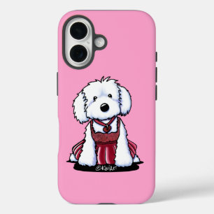 Coque iphone de chien maltais glamour