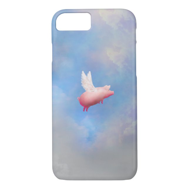 Coque iphone de cochon volant (Dos)