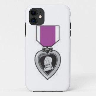 coque iphone de coeur pourpre