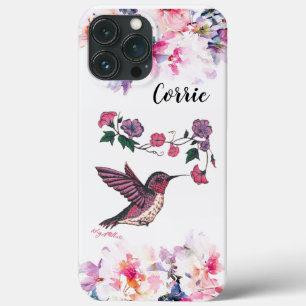 Coque iphone de colibri