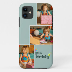 Coque iphone de collection photo d'anniversaire pe