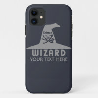 Coque iphone de coutume de magicien de la Science