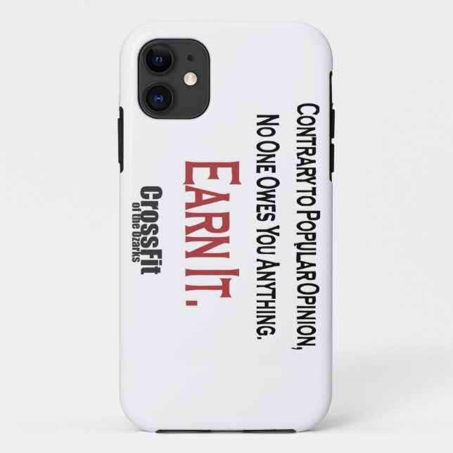 Coque iphone de CrossFit (Dos)