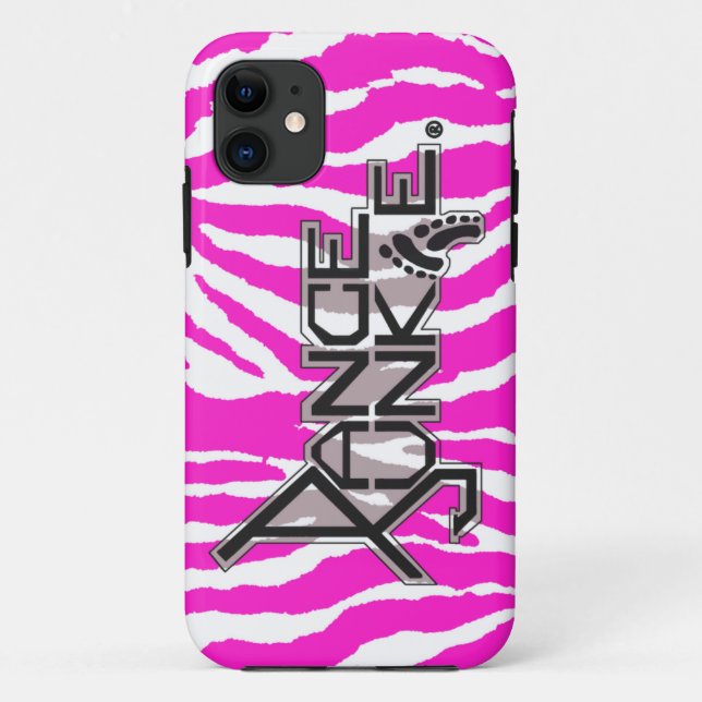coque iphone de danse Junkie Zebra (Dos)