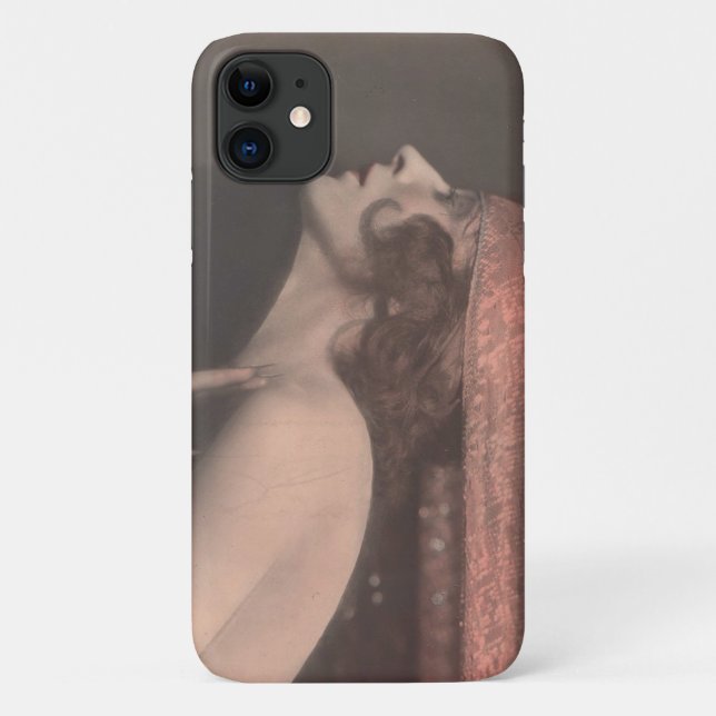 coque iphone de danseuse Art Déco vintage (Dos)