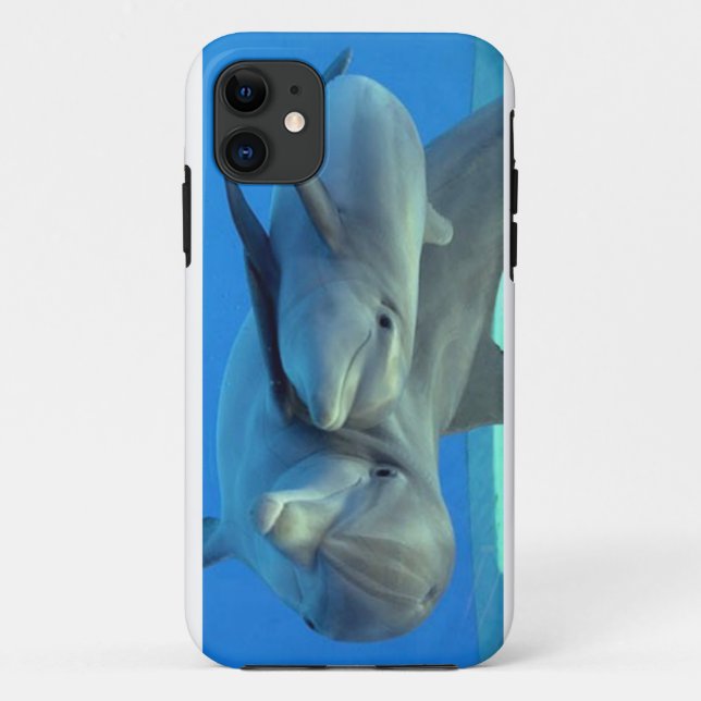 Coque iphone de dauphins (Dos)