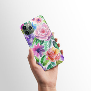 Coque iphone de design floral artistique