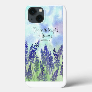 Coque iphone de devis de fleurs