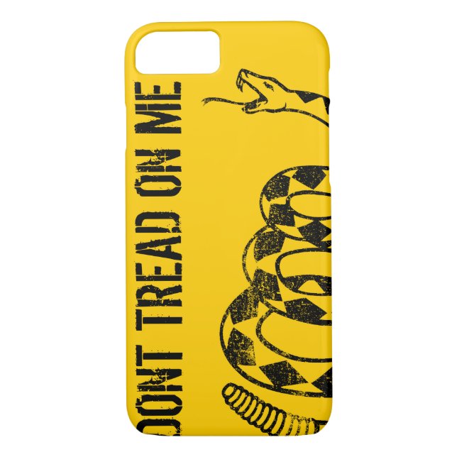 Coque iphone de drapeau de Gadsden (Dos)