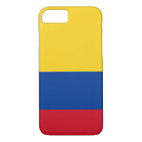 Coque iphone de drapeau de la Colombie