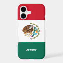 Coque iphone de drapeau du Mexique