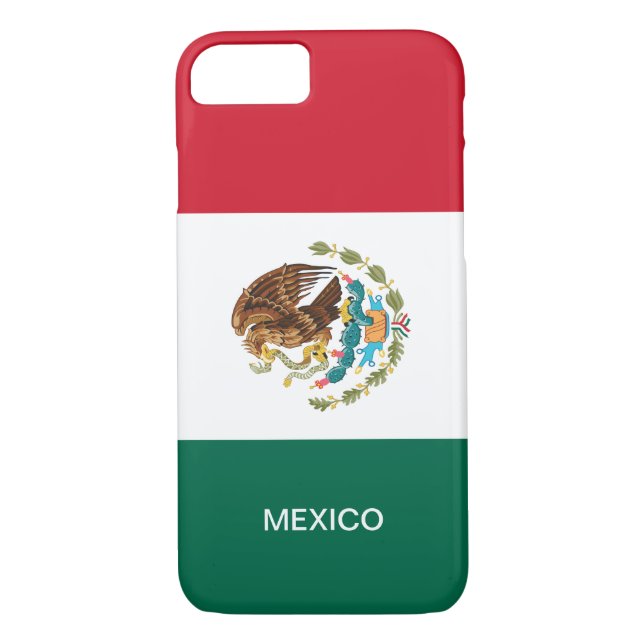 Coque iphone de drapeau du Mexique (Dos)