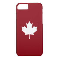 Coque iphone de feuille d'érable du Canada