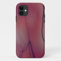 Coque iphone de foudre rose