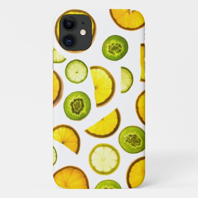 Coque iphone de fruits d'agrumes frais (Dos)