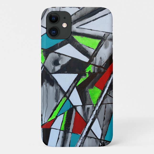 Coque iphone de fumée et miroirs (Dos)
