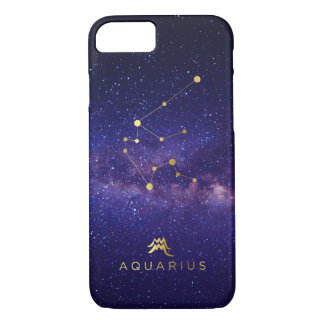 Coque iphone de galaxie de signe de zodiaque de