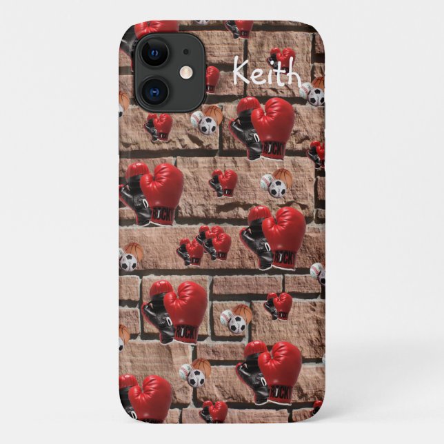 Coque iphone de gants de boxe (Dos)