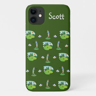 Coque iphone de golf