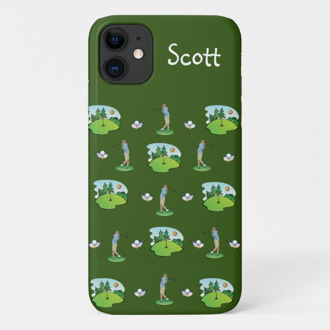 Coque iphone de golf (Dos)