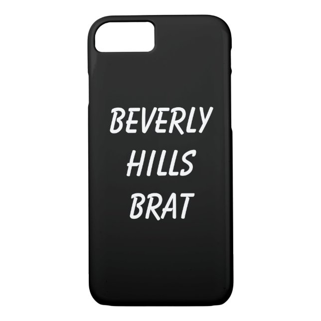 Coque iphone de gosse de Beverly Hills (Dos)