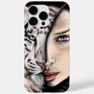 Coque iphone de la femme de Tiger