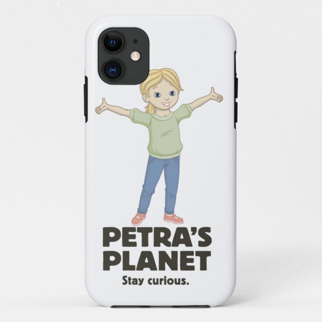 Coque iphone de la planète de PETRA (Dos)
