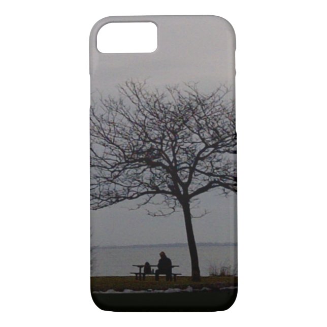 Coque iphone de la queue d'hiver par RoseWrites (Dos)
