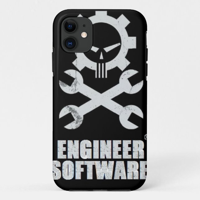 Coque iphone de logiciel d'ingénieur (Dos)