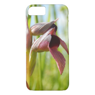 Coque iphone de l'orchidée langue