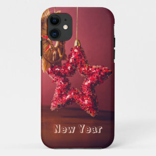 Coque iphone de l'ornement Red Star