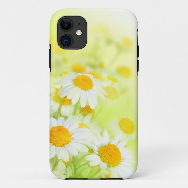 Coque iphone de marguerite blanche (Dos)