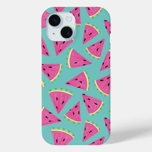 Coque iphone de melon à la menthe (Verso)