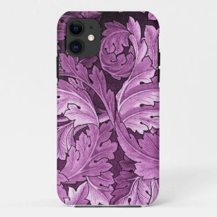 Coque iphone de motif d'acanthe de William Morris