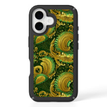 coque iphone de paisley doré
