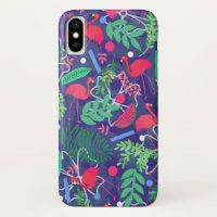 Coque iphone de pastèque de Flamant rose