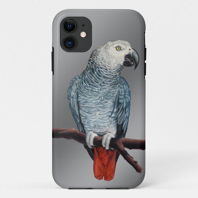 Coque iphone de perroquets African Grey Parrot Coq (Dos)