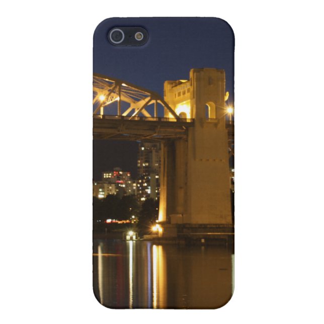 Coque iphone de point de pont de Burrard (Dos)