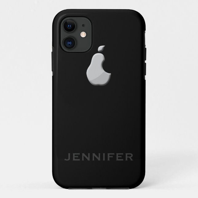 coque iphone de poire de salade d'iFruit (Dos)