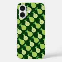 Coque iphone de poire vert moderne