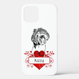 Coque iphone de pomme de coeur/chih Tzu personnali